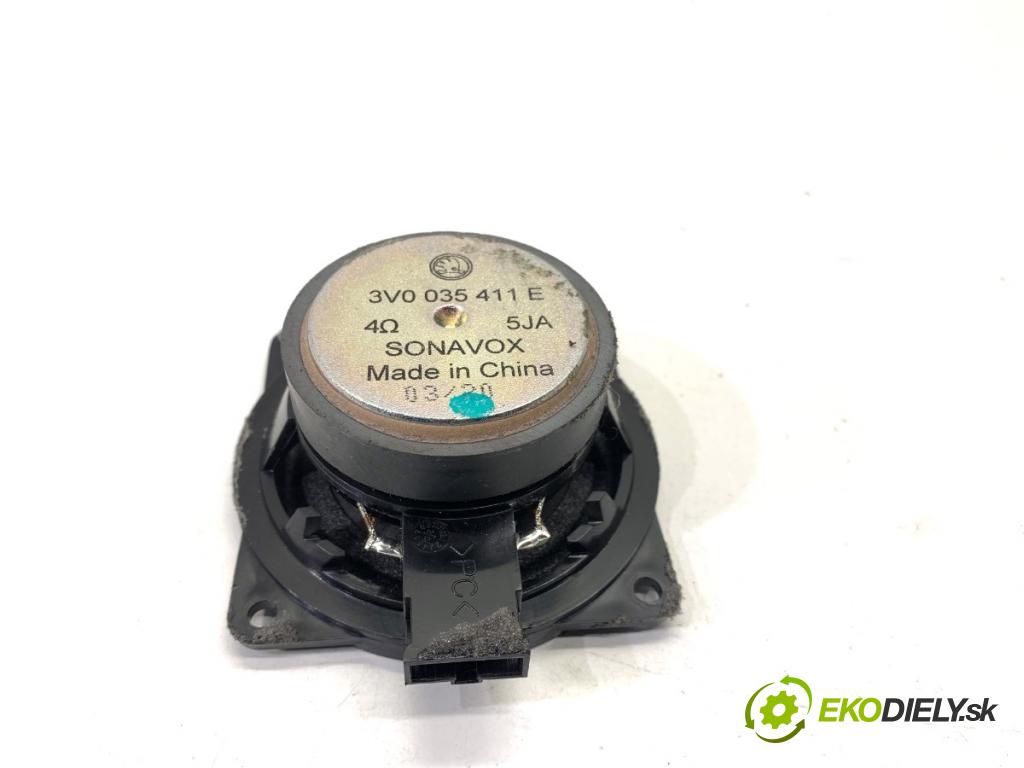 SKODA SUPERB III Kombi 2020 160 kW 1.4 TSI iV 1395 reproduktor 3V0035411E