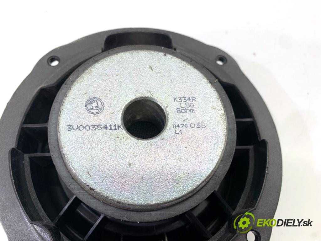 SKODA SUPERB III Kombi 2020 160 kW 1.4 TSI iV 1395 reproduktor 3V0035411K