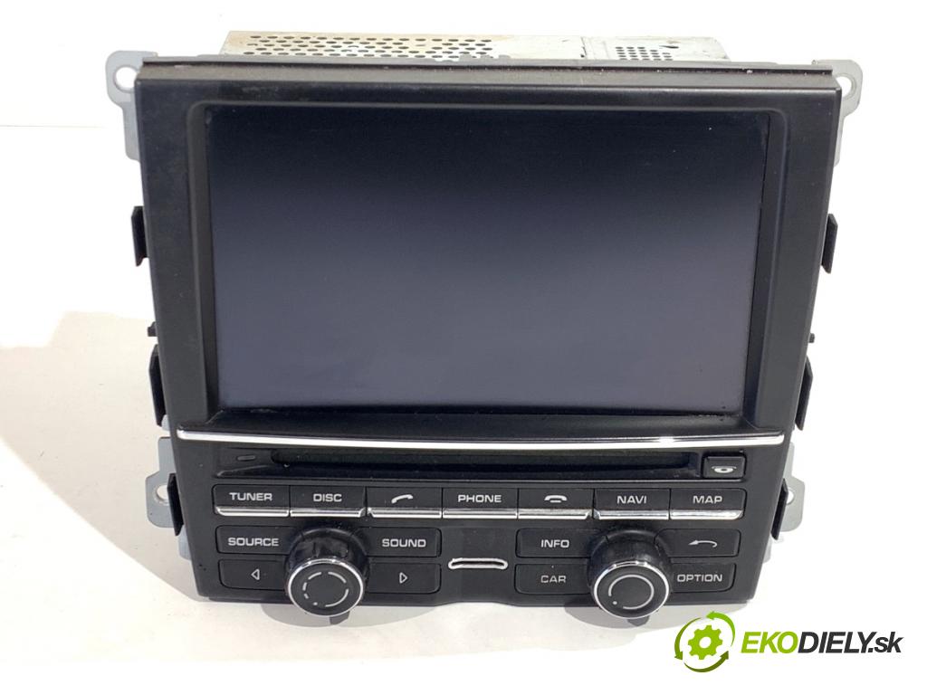 PORSCHE PANAMERA liftback 2010 294 kW 4.8 4S 4806 RADIO mavigace 7PP919193 (Audio zařízení)