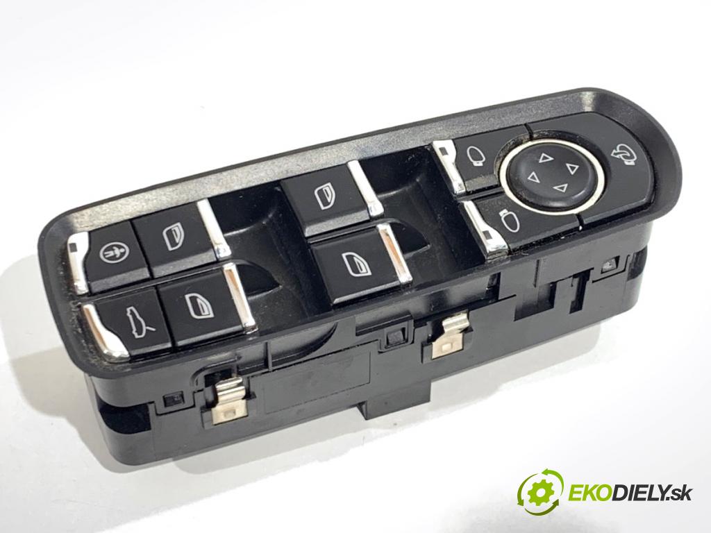 PORSCHE PANAMERA liftback 2010 294 kW 4.8 4S 4806 Prepínač okien  (Prepínacie páčky pod volantom)