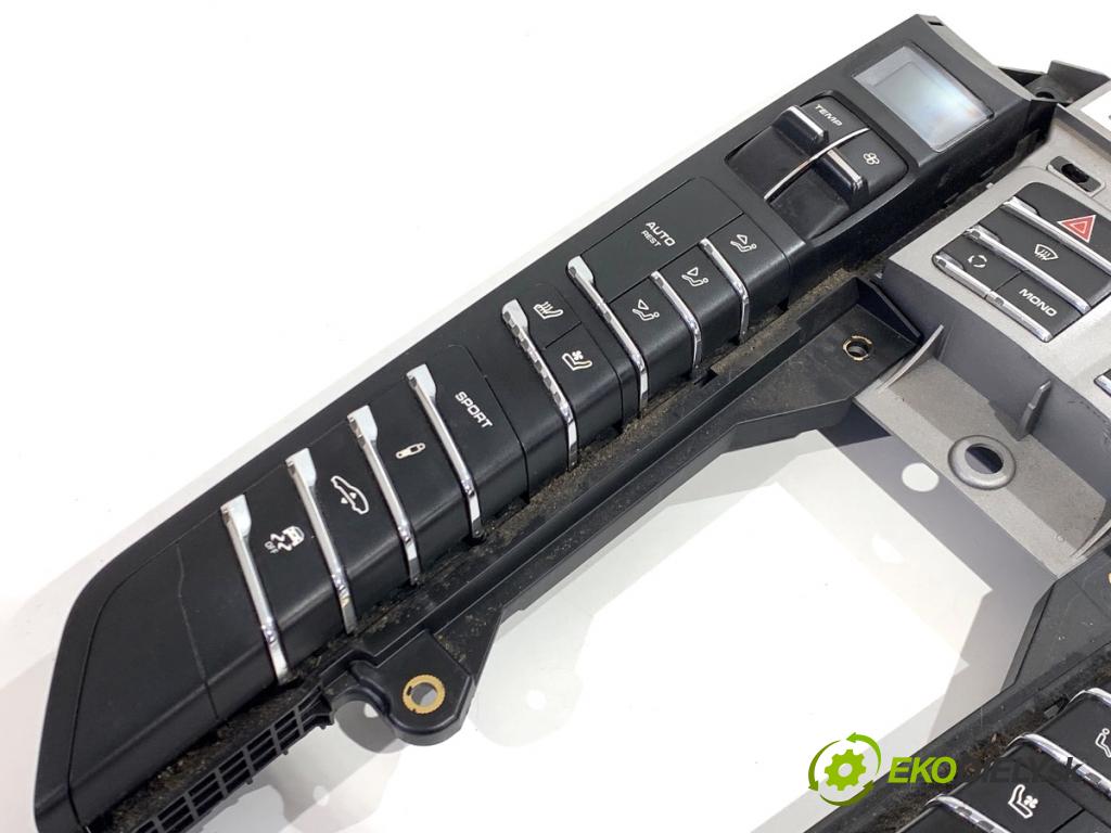 PORSCHE PANAMERA liftback 2010 294 kW 4.8 4S 4806 Panel ovládania kúrenia 97065320506 (Prepínacie páčky pod volantom)