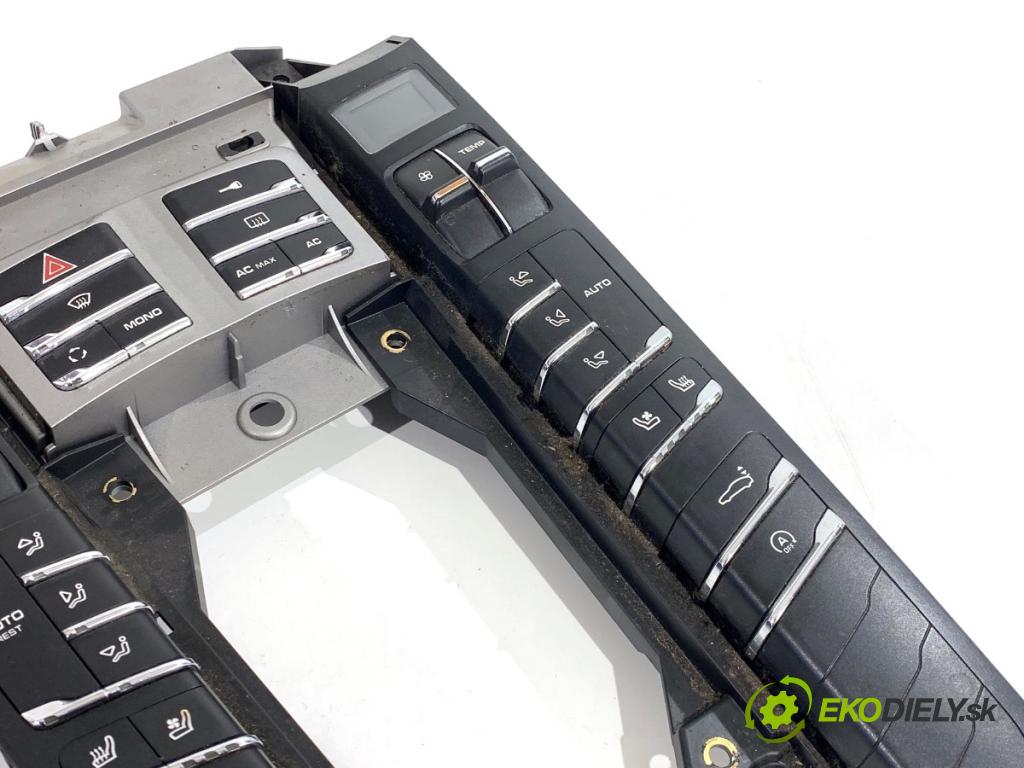 PORSCHE PANAMERA liftback 2010 294 kW 4.8 4S 4806 Panel ovládania kúrenia 97065320506 (Prepínacie páčky pod volantom)