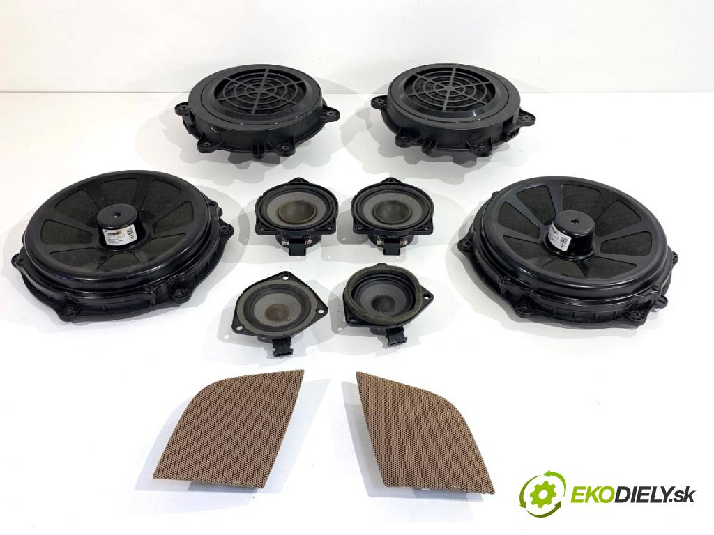 PORSCHE PANAMERA liftback 2010 294 kW 4.8 4S 4806 reproduktory 7PP035454E 7PP035710B