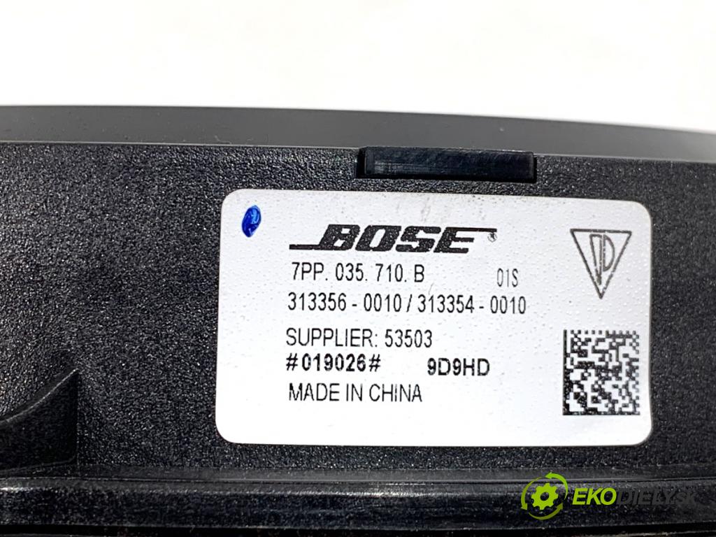 PORSCHE PANAMERA liftback 2010 294 kW 4.8 4S 4806 reproduktory 7PP035454E 7PP035710B