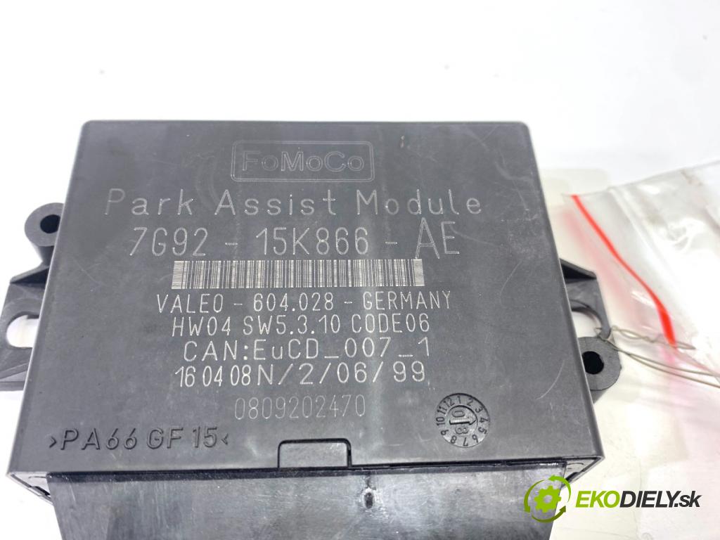 FORD MONDEO MK4 Kombi 2007 92 kW 1.8 TDCi 1753 Modul PDC 7G92-15K866-AE (Riadiaca jednotka ostatné)