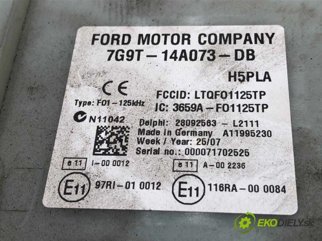 FORD MONDEO MK4 Kombi 2007 92 kW 1.8 TDCi 1753 Modul BSI 7G9T-14A073-DB (Poistková skrinka)