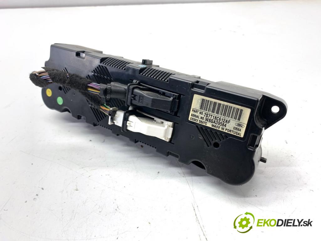 FORD MONDEO MK4 Kombi 2007 92 kW 1.8 TDCi 1753 Panel ovládania kúrenia 7S7T18C612AF (Prepínacie páčky pod volantom)