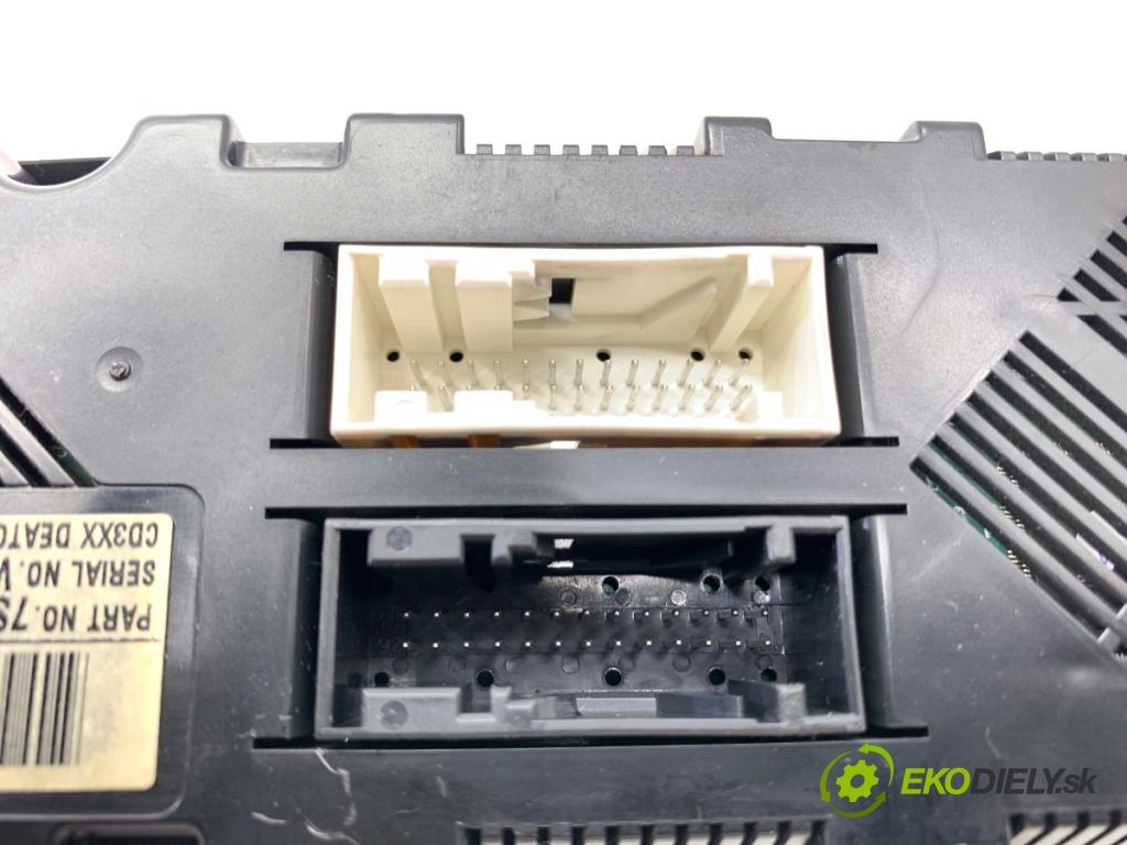 FORD MONDEO MK4 Kombi 2007 92 kW 1.8 TDCi 1753 Panel ovládania kúrenia 7S7T18C612AF (Prepínacie páčky pod volantom)