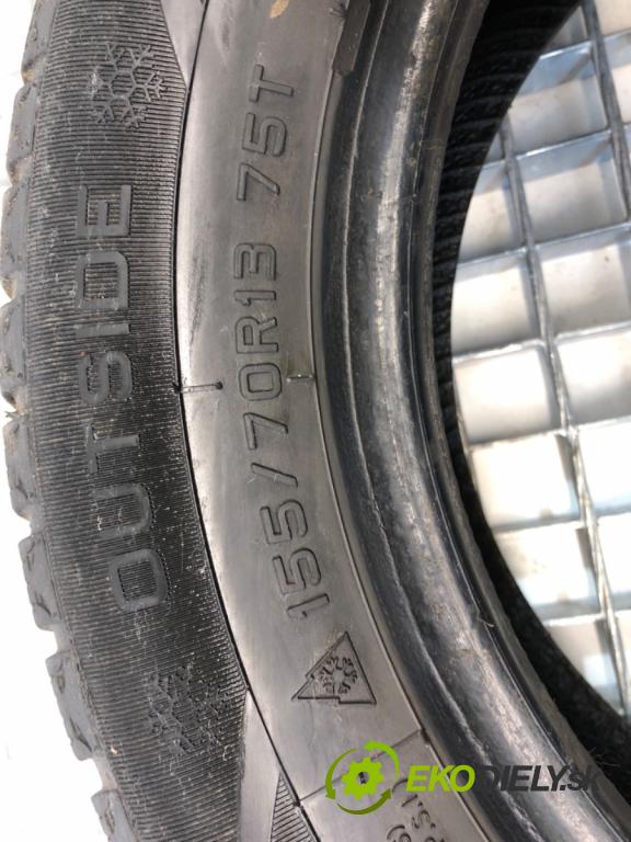 --- ---      PNEUMATIKY: zima 2X 155/70 13" MIRAGE: