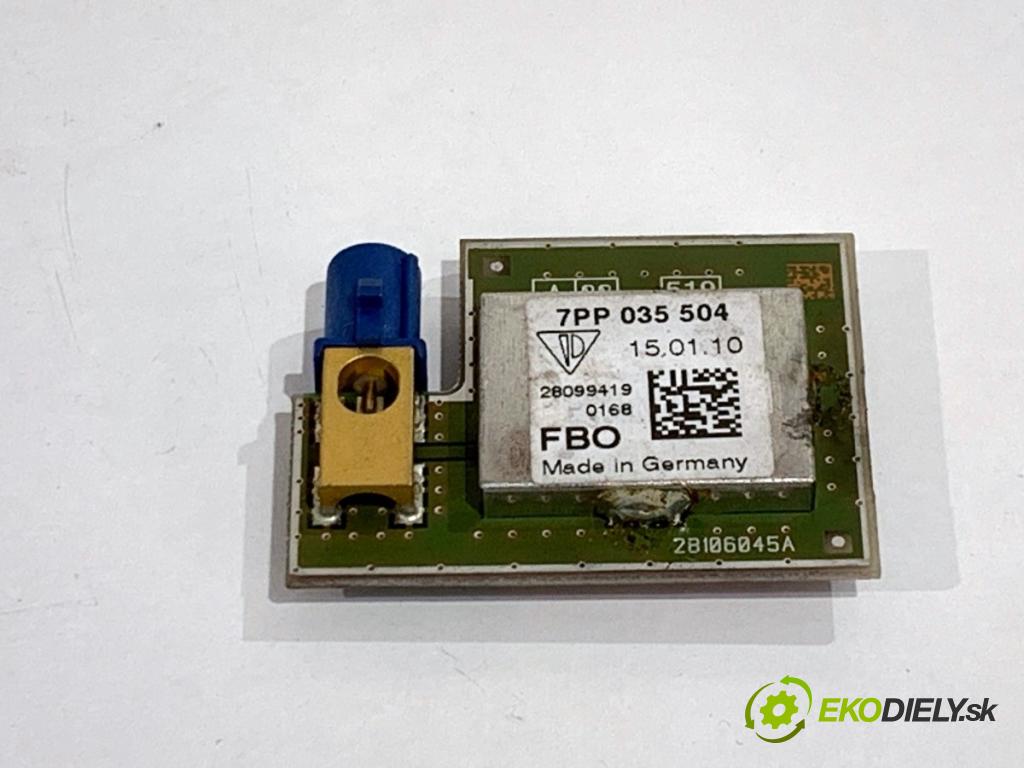 PORSCHE PANAMERA liftback 2010 294 kW 4.8 4S 4806 ANTENA GPS 7PP035504