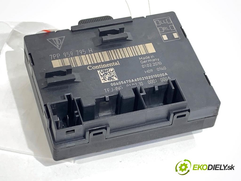 PORSCHE PANAMERA liftback 2010 294 kW 4.8 4S 4806 modul dveře zadní část 7PP959795H