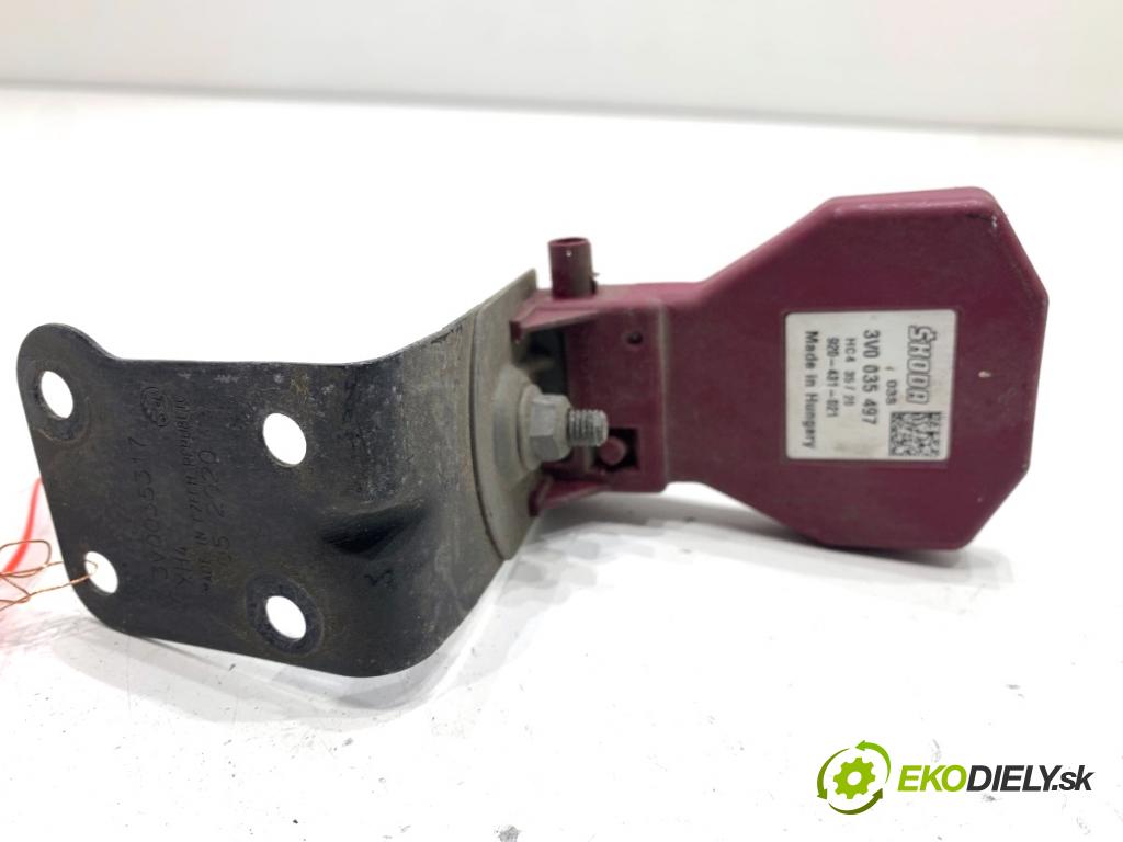 SKODA SUPERB III Kombi 2020 160 kW 1.4 TSI iV 1395 Zosilňovač Antenní: 3V0035497 (Zosilňovač)