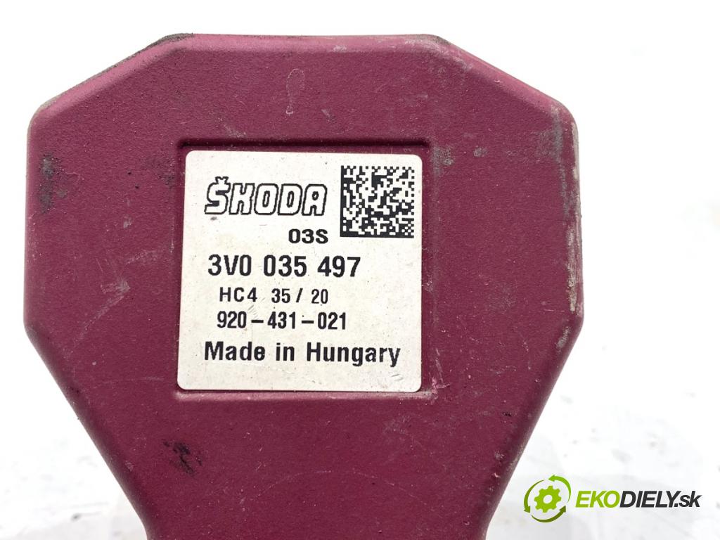 SKODA SUPERB III Kombi 2020 160 kW 1.4 TSI iV 1395 Zosilňovač Antenní: 3V0035497 (Zosilňovač)