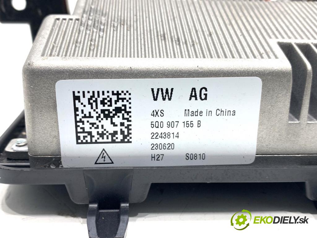 SKODA SUPERB III Kombi 2020 160 kW 1.4 TSI iV 1395 měnič NAPĚTÍ: 5Q0907155B