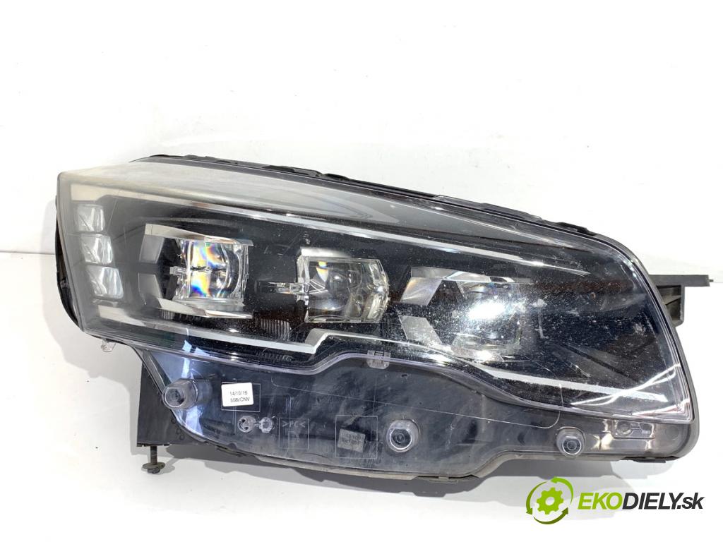 PEUGEOT 508 SW I Kombi 2017 133 kW 2.0 HDi 180 RXH 1997 světlomet pravý přední část ÚPLNÝ LED 9807241680