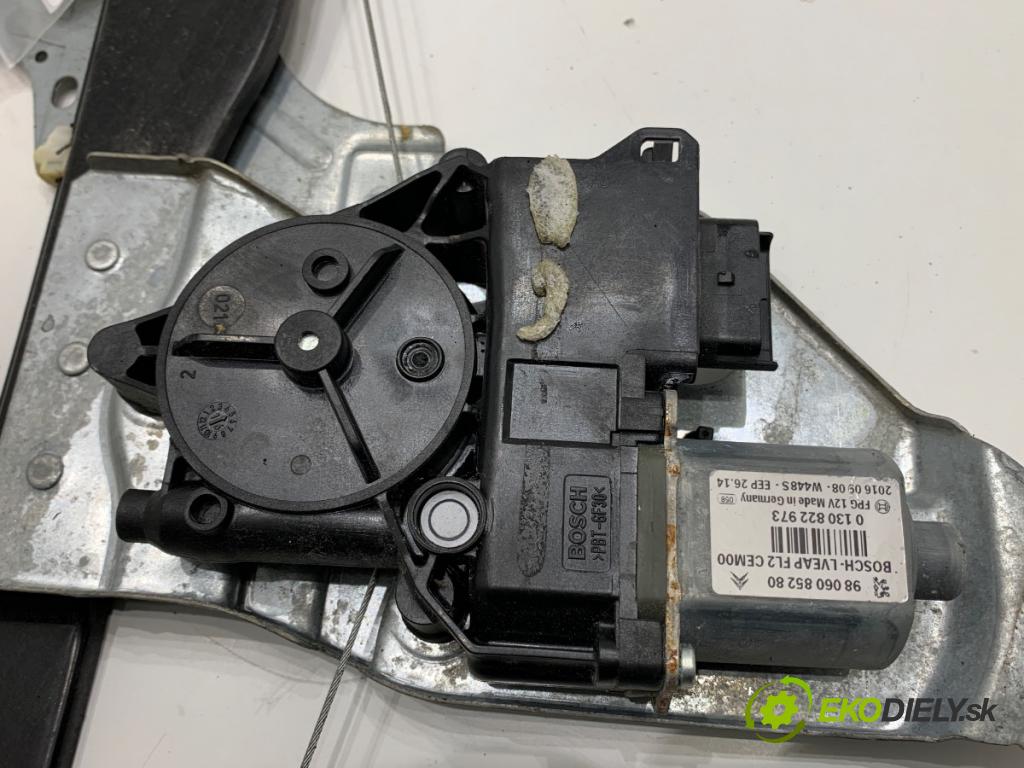 PEUGEOT 508 SW I Kombi 2017 133 kW 2.0 HDi 180 RXH 1997 mechanismus okna levý přední část 9806086980