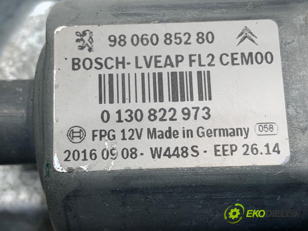 PEUGEOT 508 SW I Kombi 2017 133 kW 2.0 HDi 180 RXH 1997 mechanismus okna levý přední část 9806086980