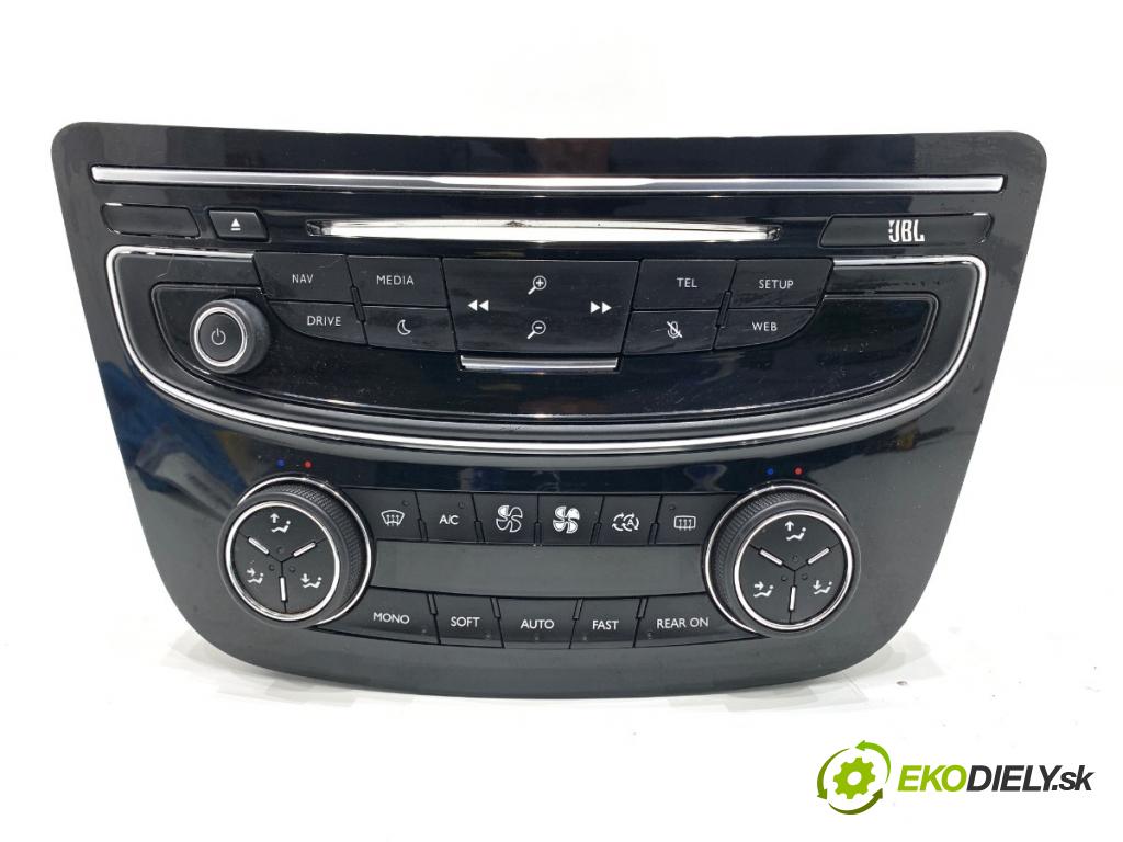 PEUGEOT 508 SW I Kombi 2017 133 kW 2.0 HDi 180 RXH 1997 Panel ovládania kúrenia  (Prepínacie páčky pod volantom)