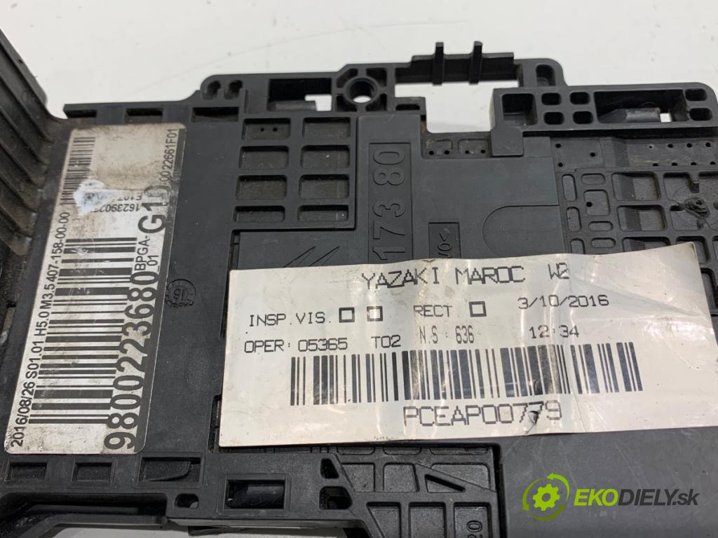 PEUGEOT 508 SW I Kombi 2017 133 kW 2.0 HDi 180 RXH 1997 modul akumulátora 9800223680