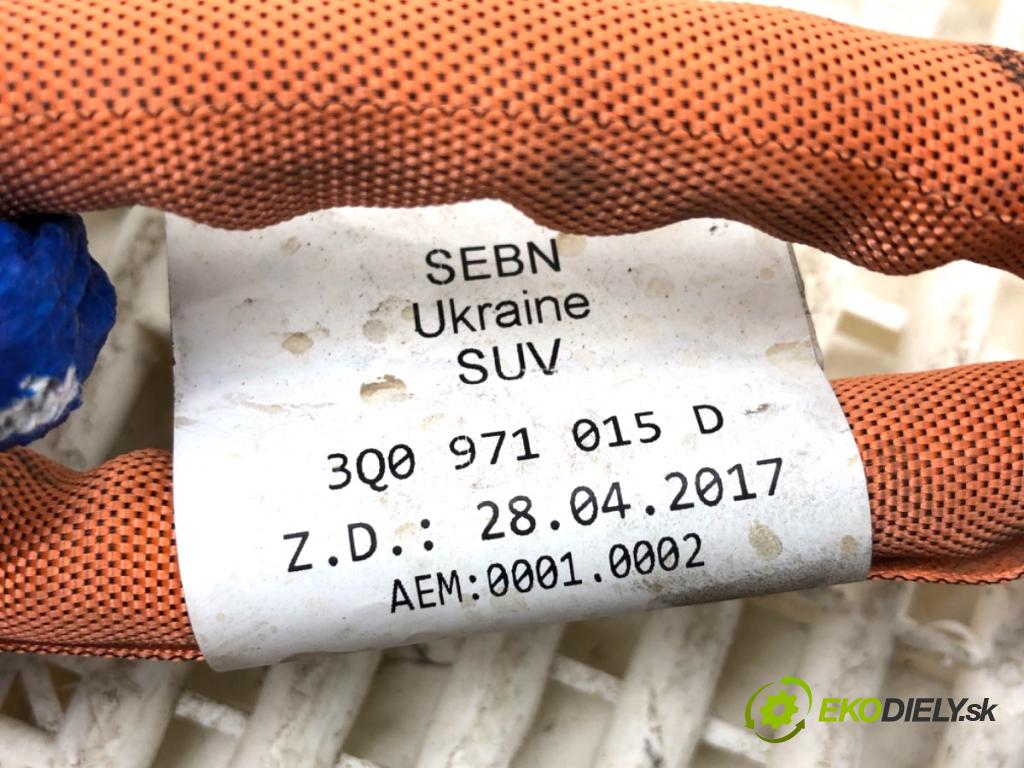 SKODA SUPERB III Kombi 2020 160 kW 1.4 TSI iV 1395 trubka vysokého NAPĚTÍ: