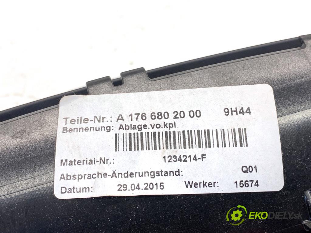 MERCEDES-BENZ W176 liftback 2015 90 kW A 180 (176.042) 1595 popelník A1766802000