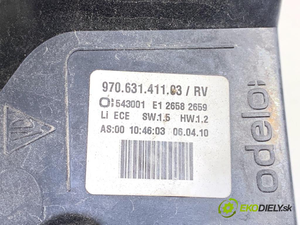 PORSCHE PANAMERA liftback 2010 294 kW 4.8 4S 4806 Svetlo pravy zad 97063141103