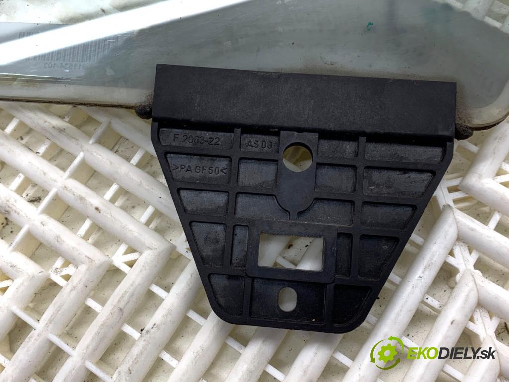 PORSCHE PANAMERA liftback 2010 294 kW 4.8 4S 4806 okno levý přední část DVOJNÁSOBEK 97054251102