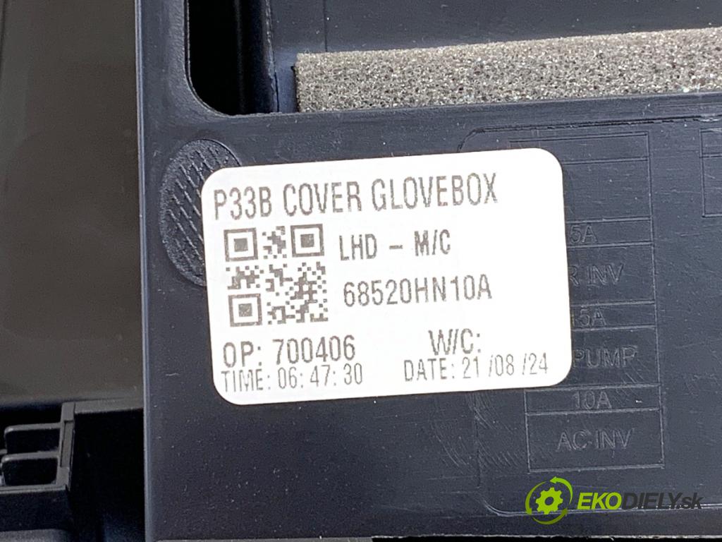 NISSAN QASHQAI J12 SUV 2024 103 kW 1.3 DIG-T 1332 Priehradka, kastlík spolujazdca  (Priehradka (kastlík))