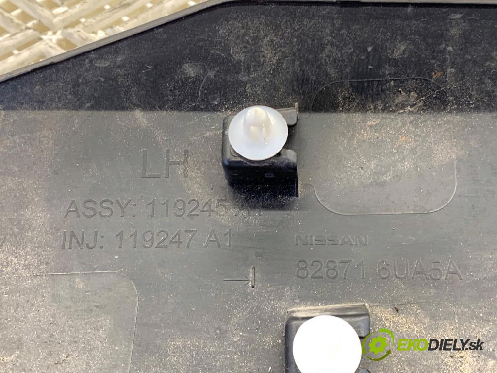 NISSAN QASHQAI J12 SUV 2024 103 kW 1.3 DIG-T 1332 lišta dveře levý zadní část 828716UA5A