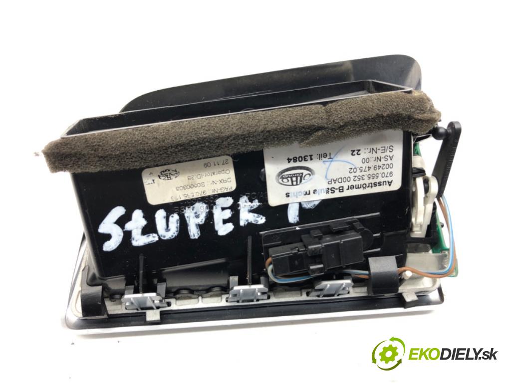 PORSCHE PANAMERA liftback 2010 294 kW 4.8 4S 4806 Mriežky kúrenia zad 97055535200