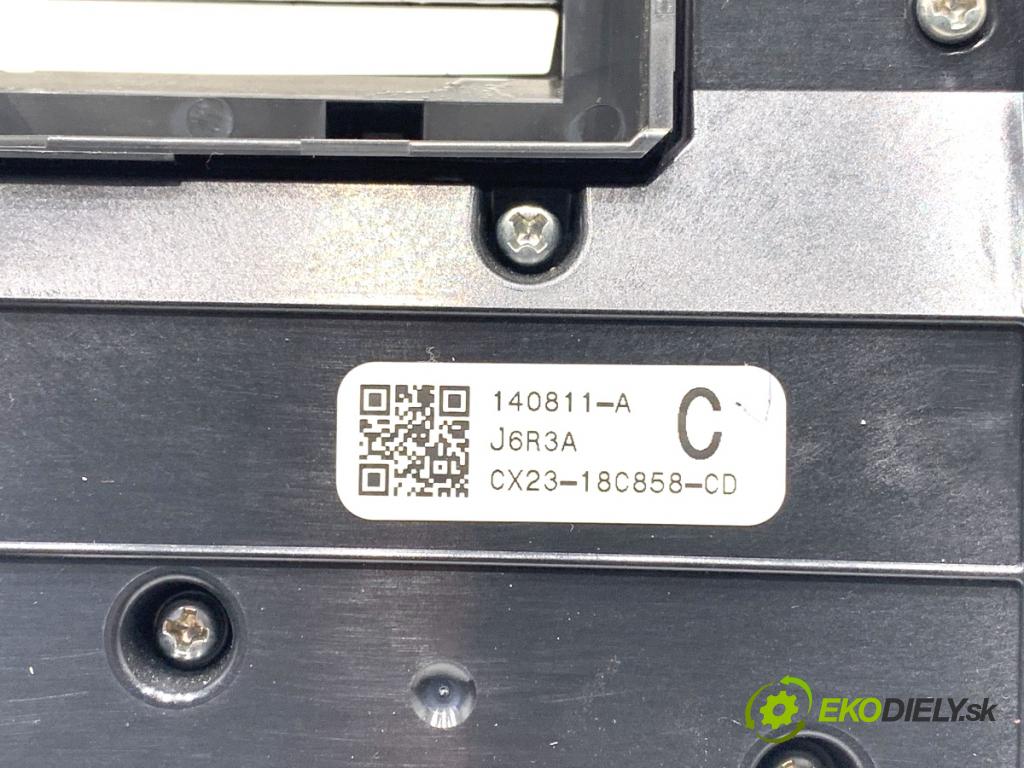 JAGUAR XF I sedan 2014 177 kW 2.0 1999 Panel ovládania kúrenia CX23-18C858-CD (Prepínacie páčky pod volantom)