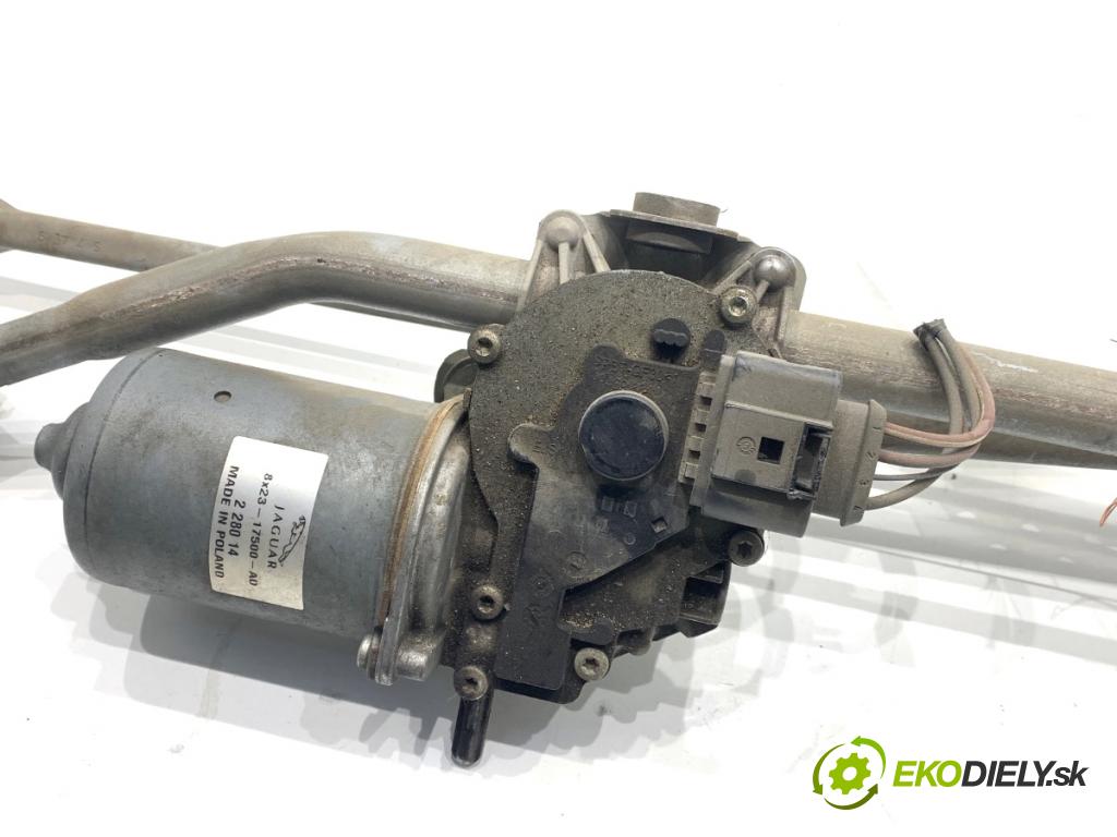 JAGUAR XF I sedan 2014 177 kW 2.0 1999 Mechanizmus stieračov predný 8X23-17500-AD (Motorček stieračov predný)