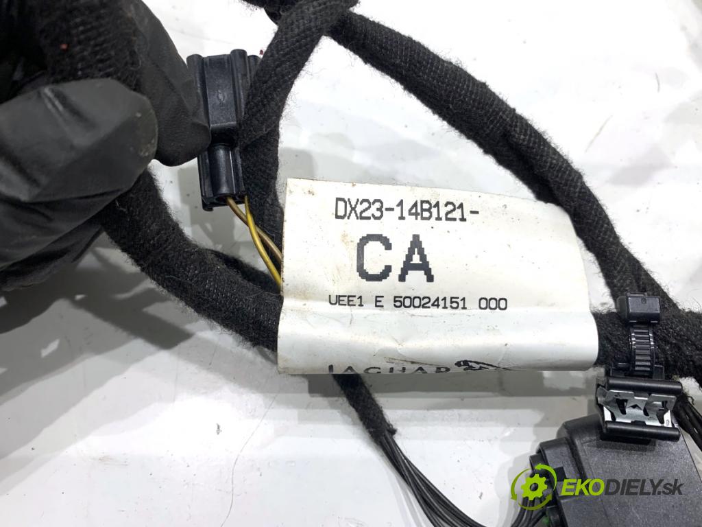 JAGUAR XF I sedan 2014 177 kW 2.0 1999 káblovačka dveře přední část levý DX23-14B121-CA