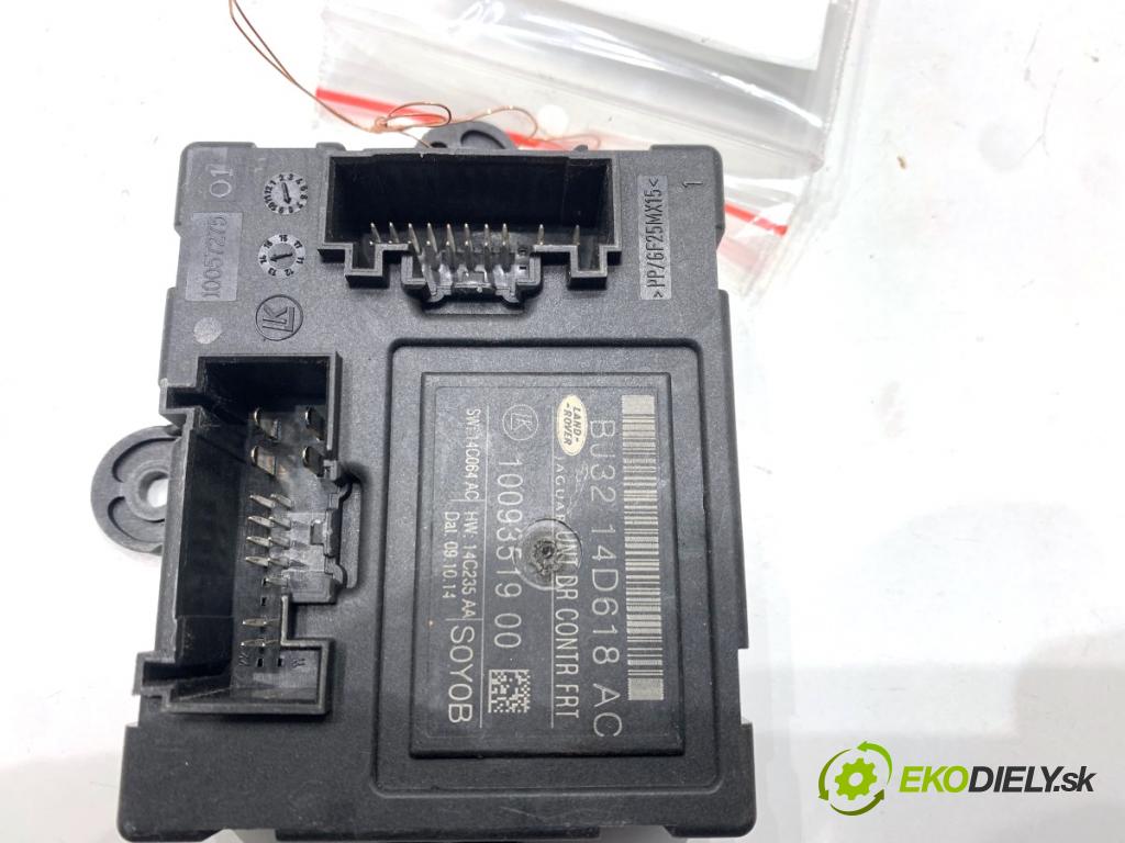 JAGUAR XF I sedan 2014 177 kW 2.0 1999 modul dveře přední část levý BJ3214D618