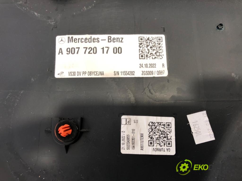 MERCEDES-BENZ SPRINTER 3,5-t Tourer Bus Autobus 2022 125 kW 317 CDI (907.731, 907.733, 907.735) 1950 čalúnenie Dvere pravy predný