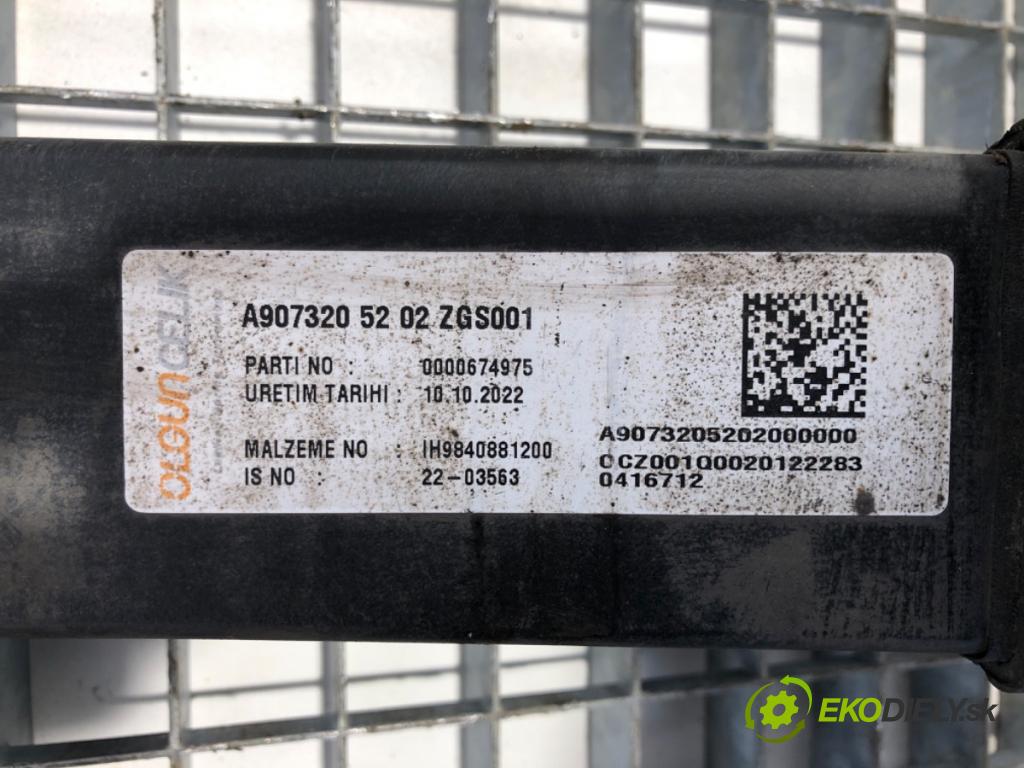 MERCEDES-BENZ SPRINTER 3,5-t Tourer Bus Autobus 2022 125 kW 317 CDI (907.731, 907.733, 907.735) 1950 Listové pero ľavy zad A9073205202