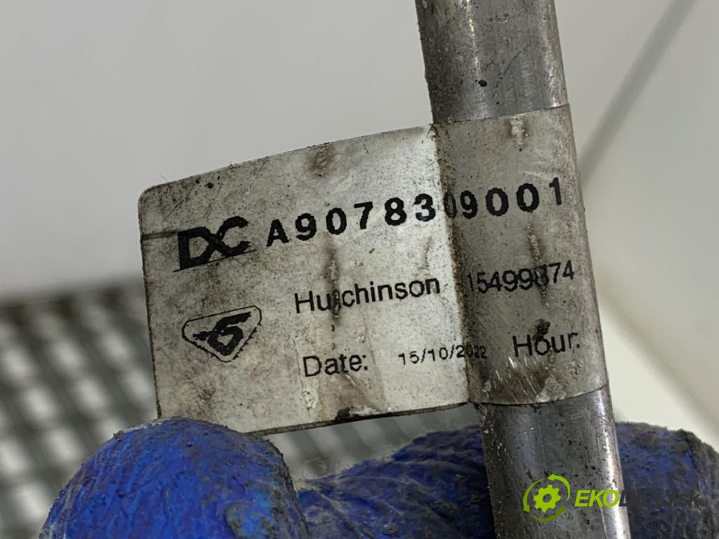 MERCEDES-BENZ SPRINTER 3,5-t Tourer Bus Autobus 2022 125 kW 317 CDI (907.731, 907.733, 907.735) 1950 rúrka klimatizace A9078309001 (Trubka klimatizace)