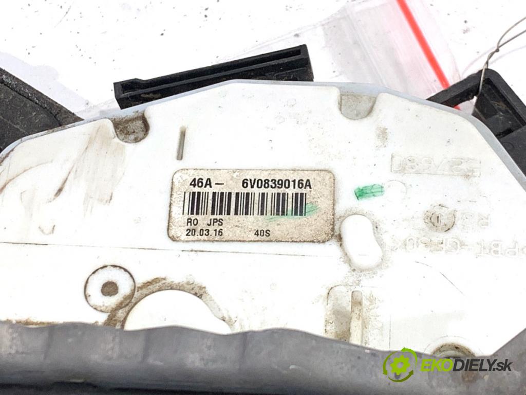 SKODA FABIA III Kombi 2016 55 kW 1.0 999 zámok dveře pravý zadní část 6V0839016A