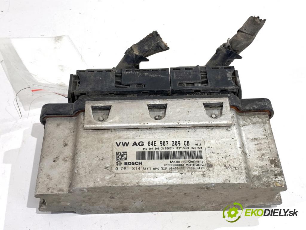 SKODA FABIA III Kombi 2016 55 kW 1.0 999 řídící jednotka motora 04E907309CB (Řídicí jednotka)