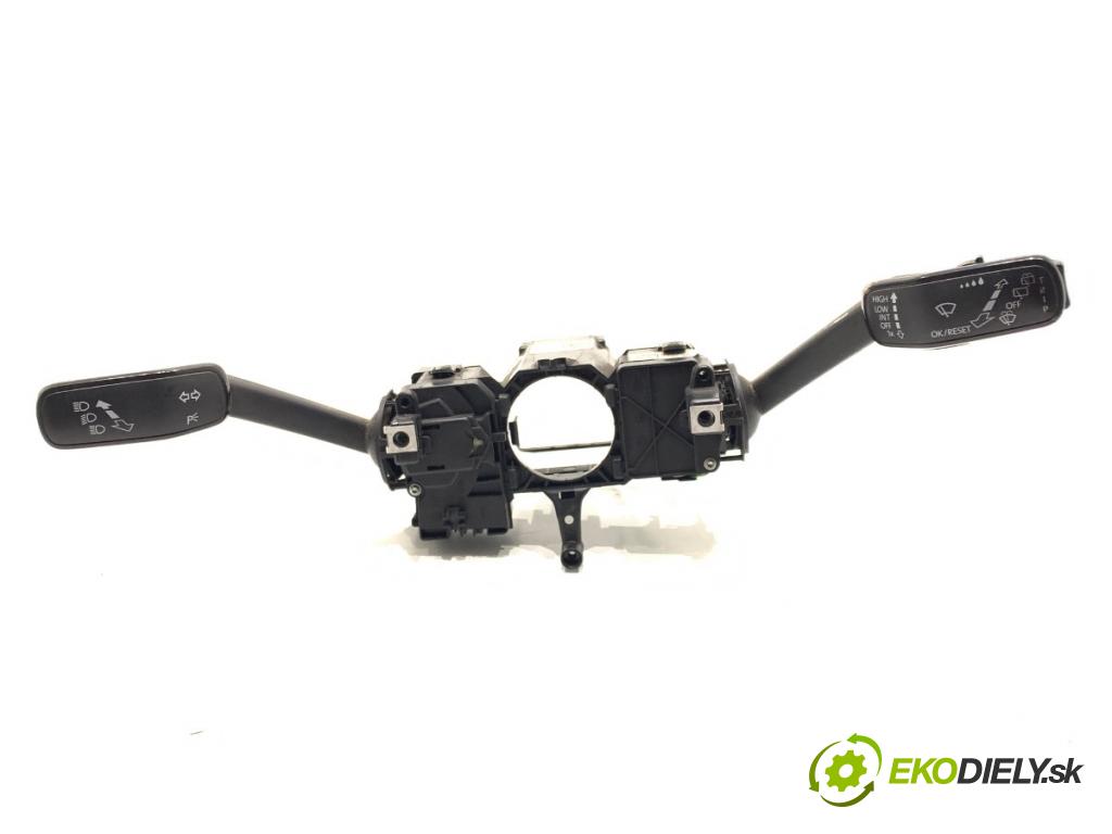 SKODA FABIA III Kombi 2016 55 kW 1.0 999 Prepínač kombinovaný 6C0953501A (Prepínacie páčky pod volantom)