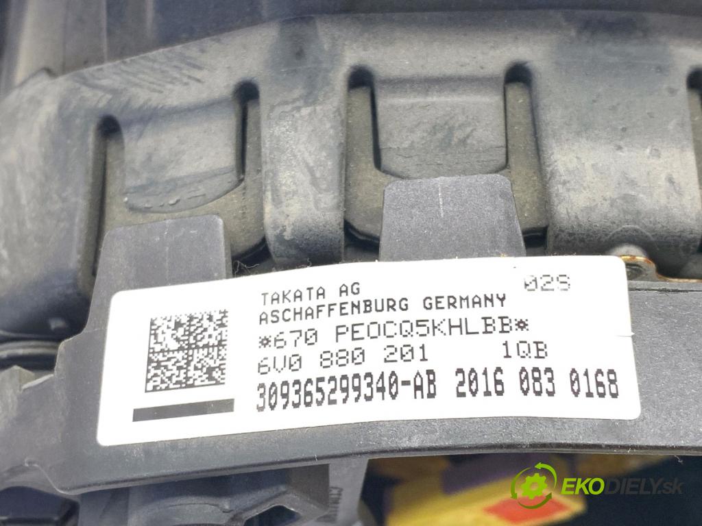 SKODA FABIA III Kombi 2016 55 kW 1.0 999 AirBag volantu 6V0880201 (Airbag)