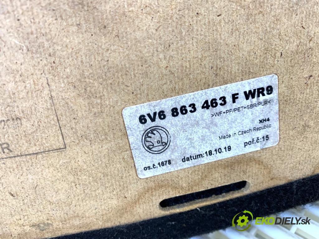 SKODA FABIA III liftback 2019 55 kW 1.0 999 KRYTINA: kufra 6V6863463F