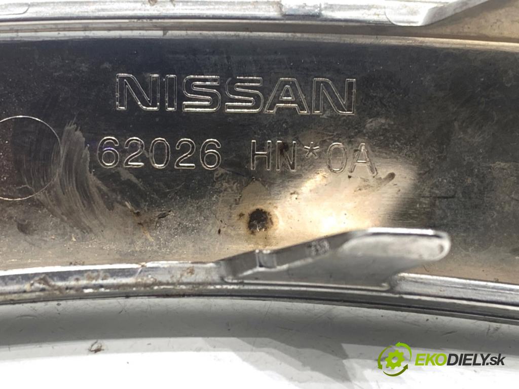 NISSAN QASHQAI J12 SUV 2024 103 kW 1.3 DIG-T 1332 lišta nárazníka chróm pravá přední část 62026HN0A