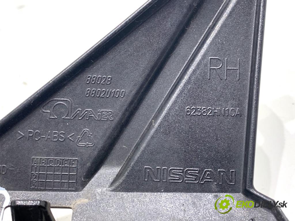 NISSAN QASHQAI J12 SUV 2024 103 kW 1.3 DIG-T 1332 mřížka maska pravá 62382HN10A (Přední mřížka (maska chladiče))