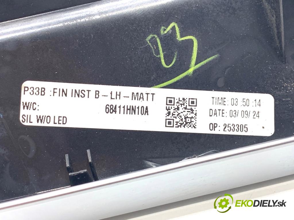 NISSAN QASHQAI J12 SUV 2024 103 kW 1.3 DIG-T 1332 Mriežky kúrenia pravy predný 68760HN10A