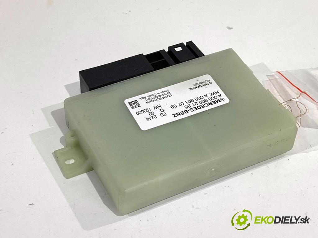 MERCEDES-BENZ SPRINTER 3,5-t Tourer Bus Autobus 2022 125 kW 317 CDI (907.731, 907.733, 907.735) 1950 Modul Riadiaca jednotka SCR: A0009002126