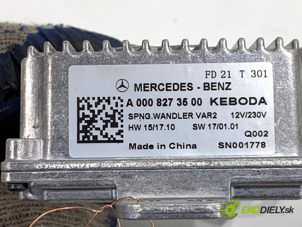 MERCEDES-BENZ SPRINTER 3,5-t Tourer Bus Autobus 2022 125 kW 317 CDI (907.731, 907.733, 907.735) 1950 Menič NAPÄTIA: A0008273500