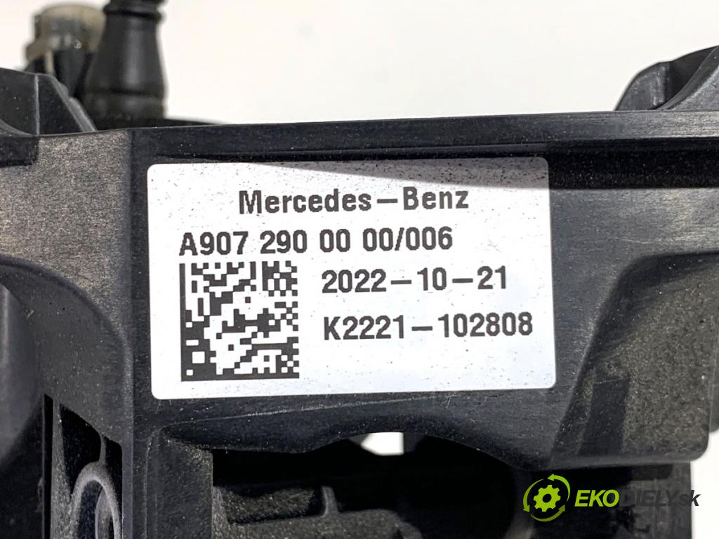 MERCEDES-BENZ SPRINTER 3,5-t Tourer Bus Autobus 2022 125 kW 317 CDI (907.731, 907.733, 907.735) 1950 pedal spojky A9072900000