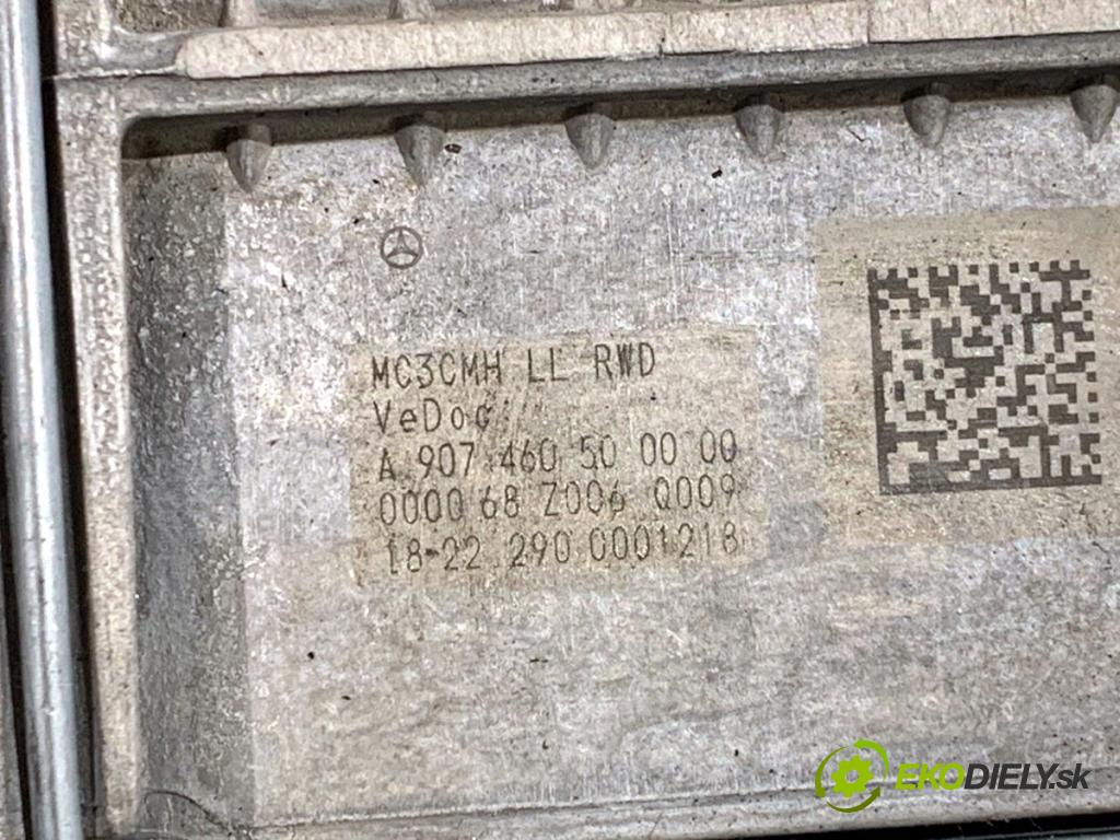 MERCEDES-BENZ SPRINTER 3,5-t Tourer Bus Autobus 2022 125 kW 317 CDI (907.731, 907.733, 907.735) 1950 hřídel tyč volantu A9074603800 (Tyč řízení (volantu))