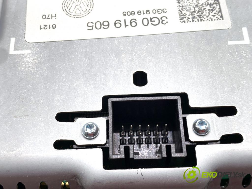 VW GOLF VII liftback 2016 92 kW 1.4 TSI 1395 Dislpej 3G0919605 (Prístrojová doska)